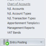 nominal ledger side menu